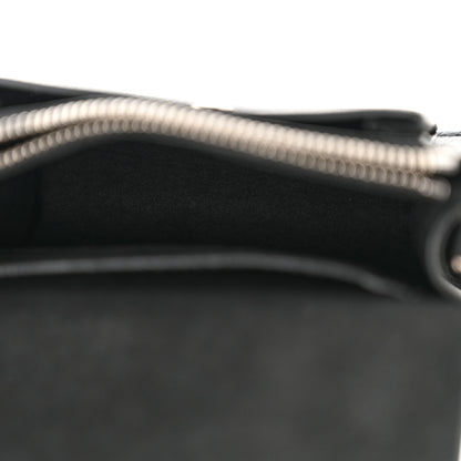 Louis Vuitton Soft Calfskin Mini My Lockme Chain Pochette Black 5 of 10