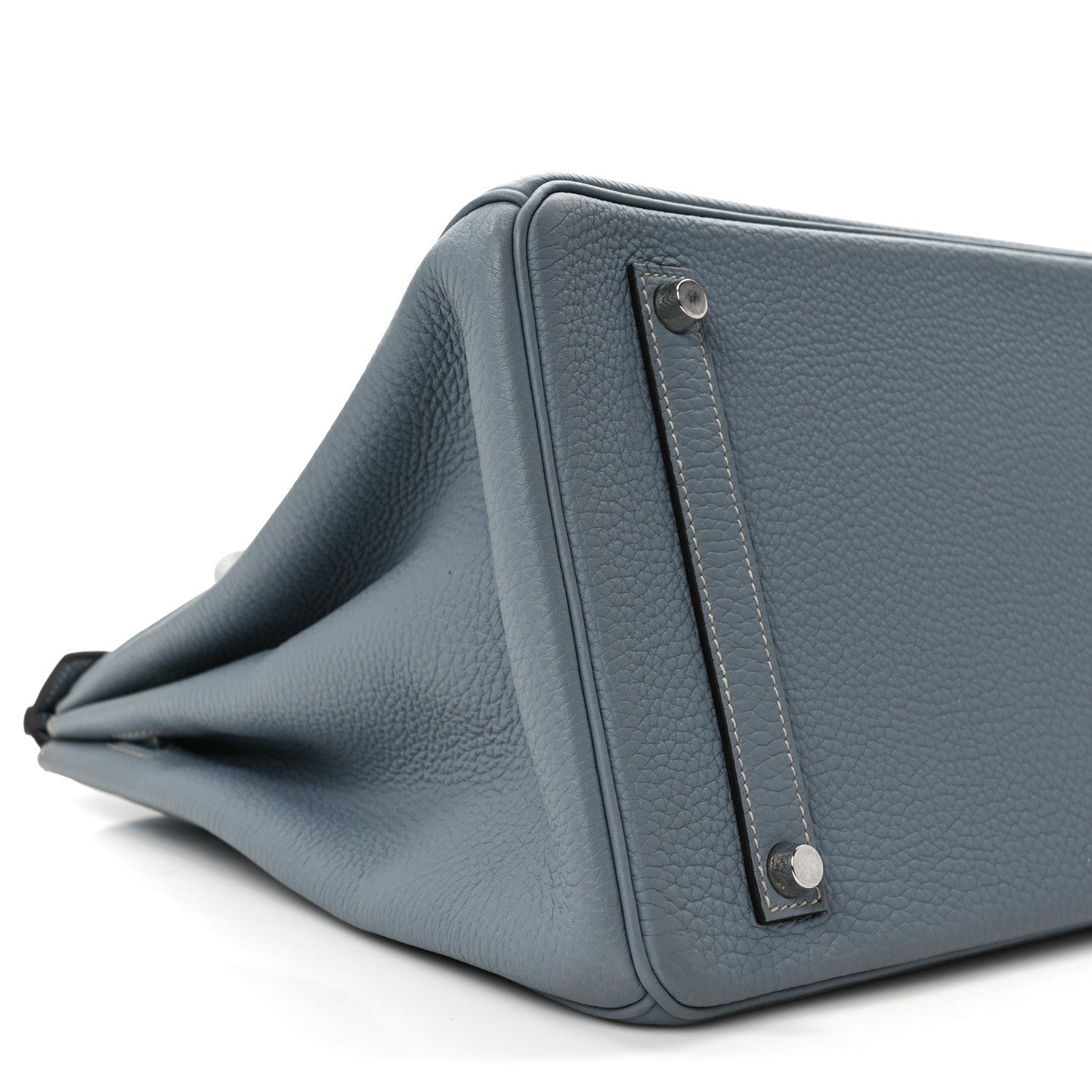 Hermes Togo BIRKIN 35 Bleu Lin 9 of 14