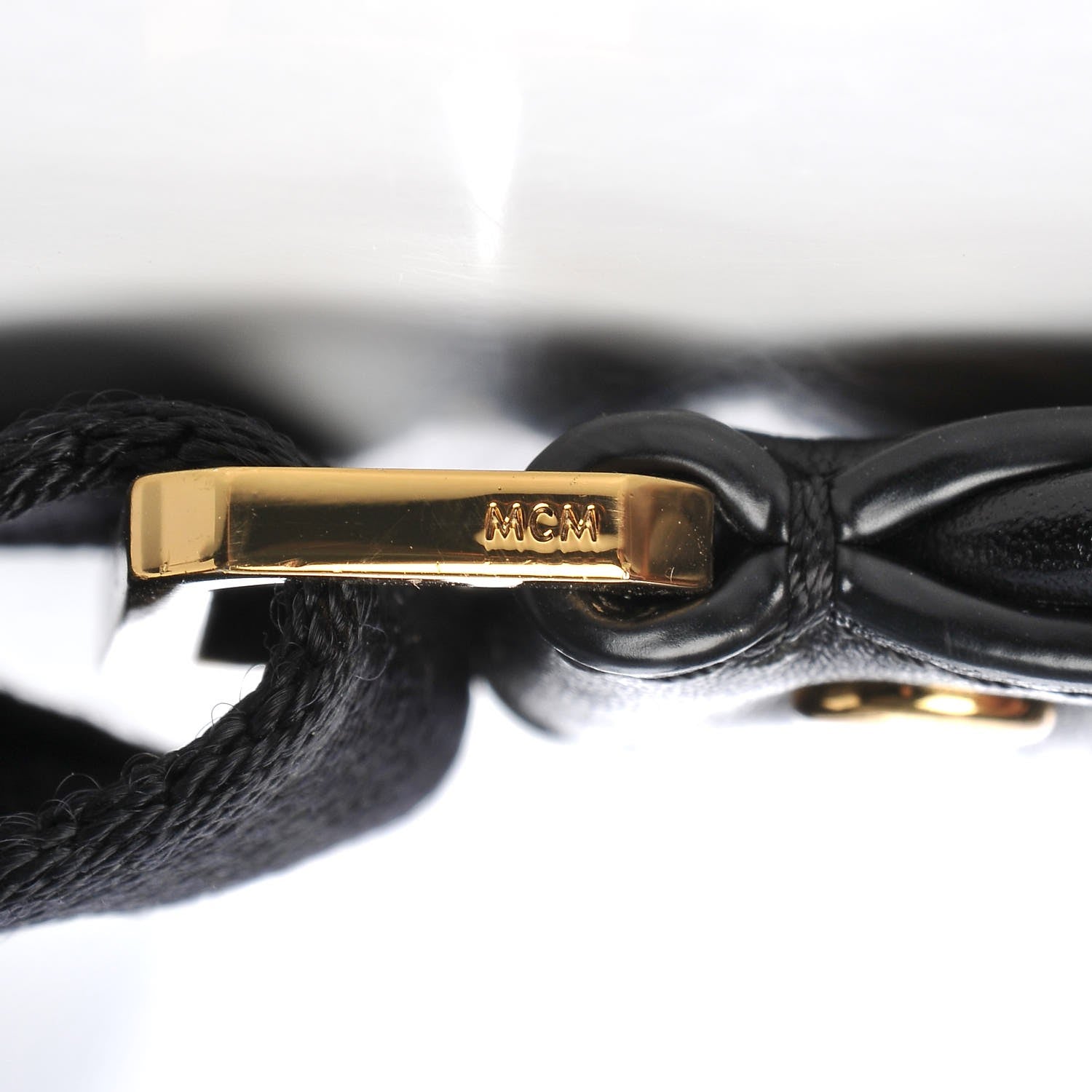 MCM Visetos Small Dual Stark Pocket Backpack Black 11 of 16