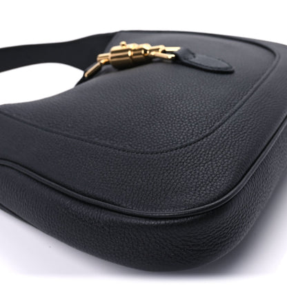 Gucci Pebbled Calfskin Small Jackie 1961 Hobo  Black 7 of 8