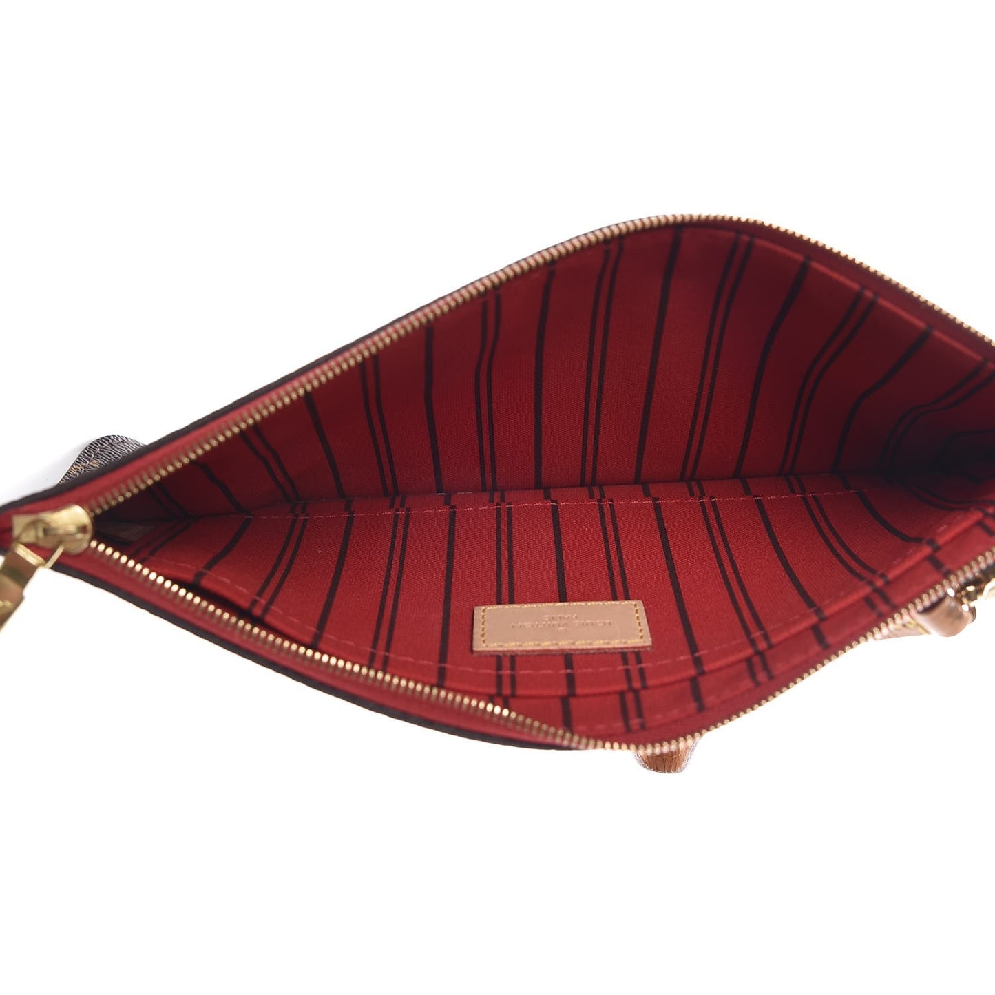 Monogram Neverfull MM GM Pochette Cherry