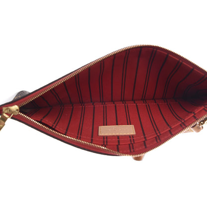 Louis Vuitton Monogram Neverfull MM GM Pochette Cherry 5 of 7