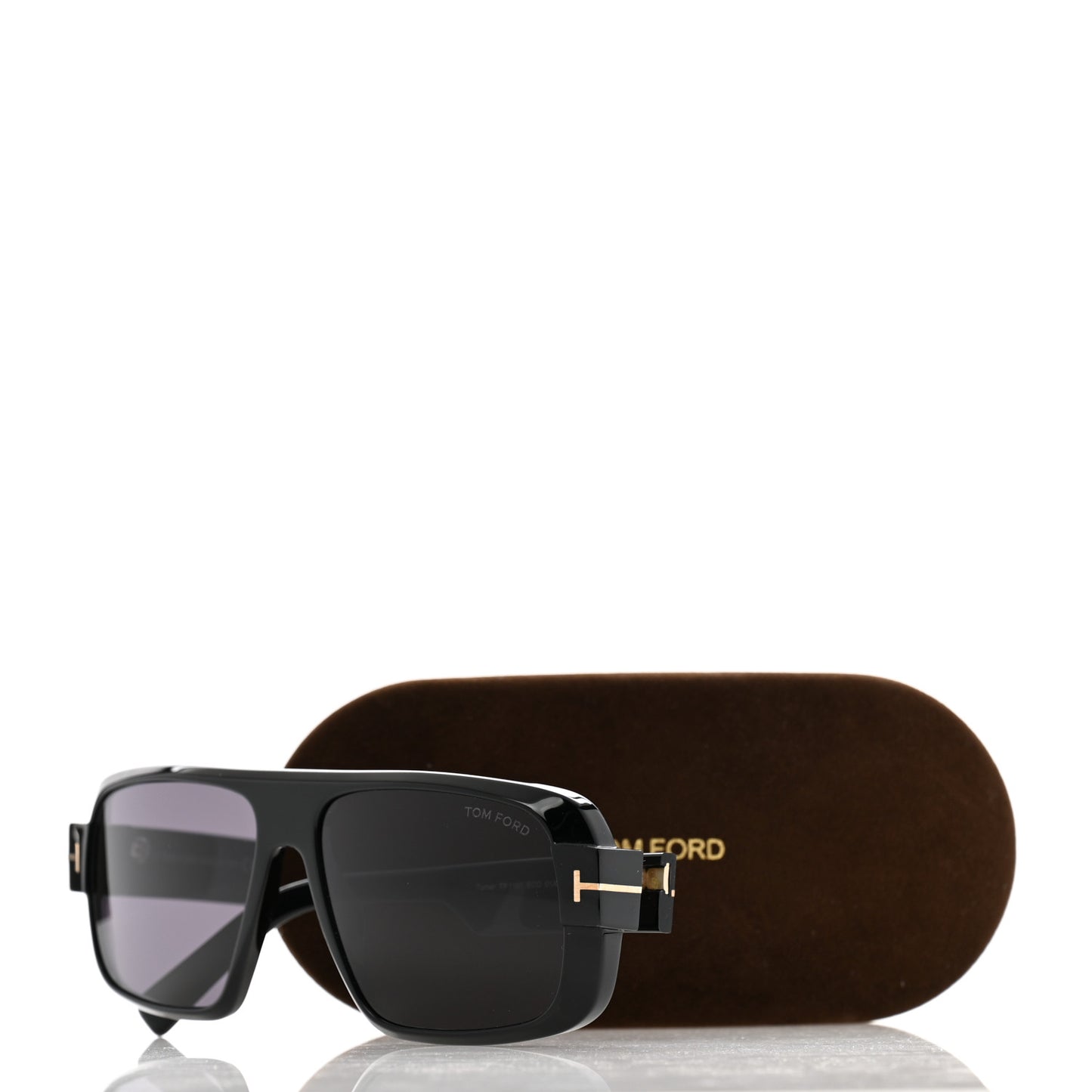 Acetate Turner Sunglasses TF1011 Black