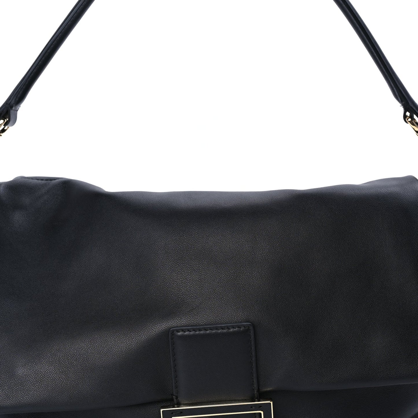 Nappa Large Mamma Baguette Black