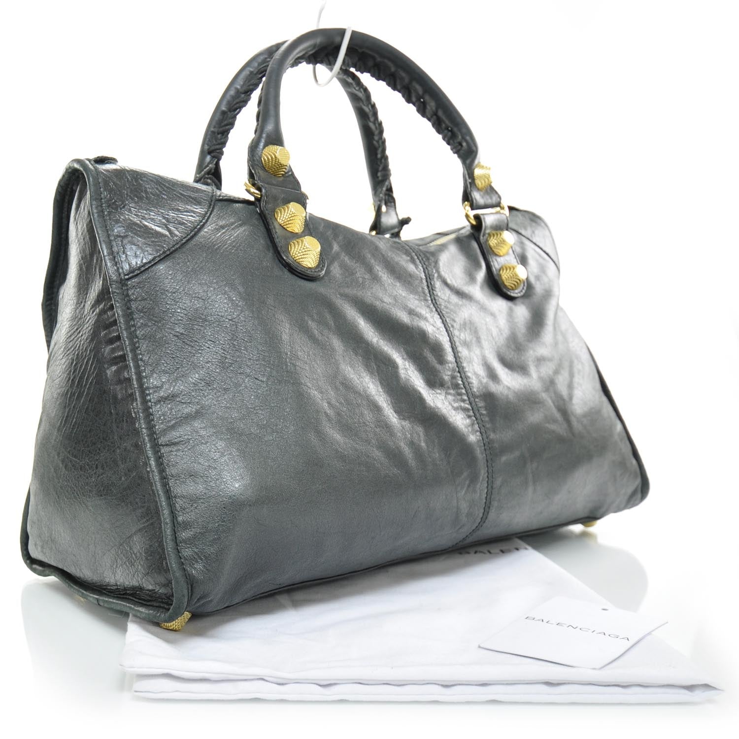 Balenciaga Agneau Giant Work Black GGH 3 of 10