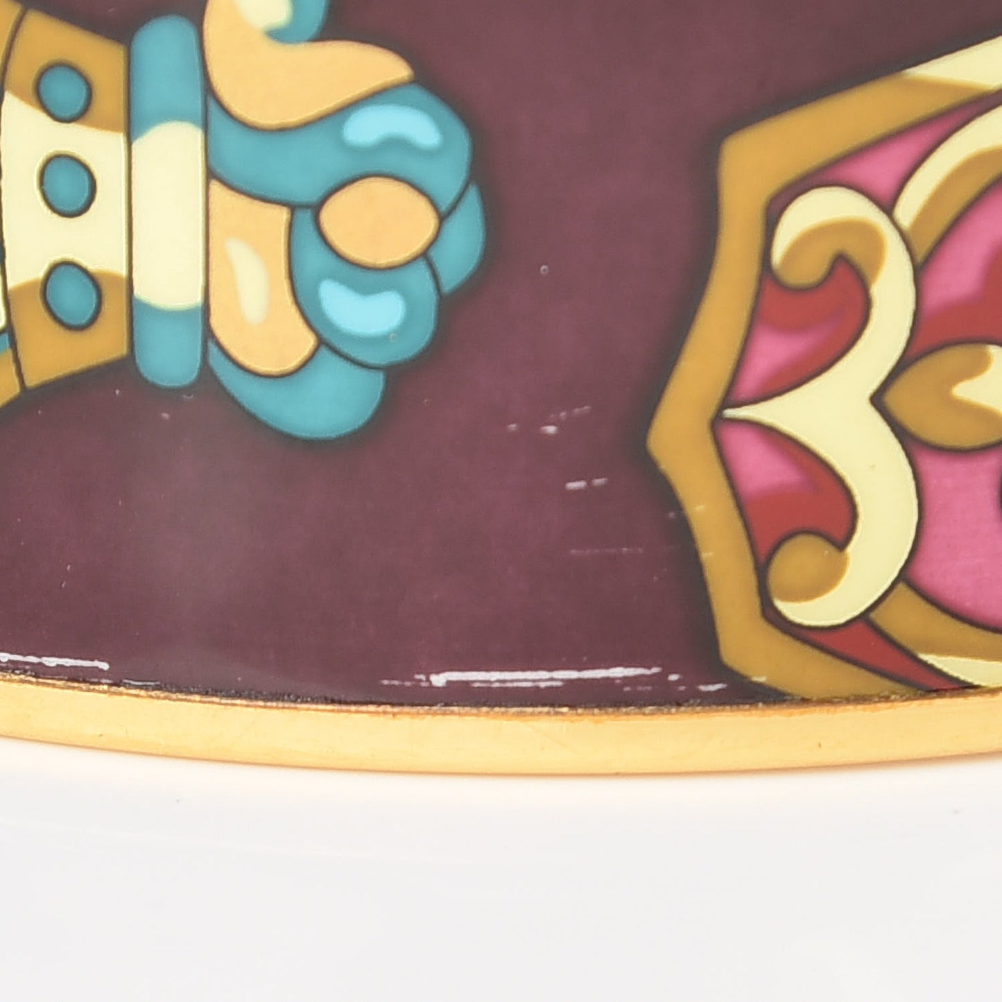 Enamel Printed Extra Wide Flacons Bracelet 70