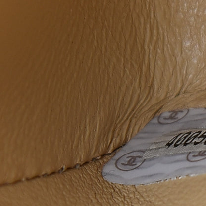 Chanel Lambskin Quilted Medium Double Flap Beige 8 of 12