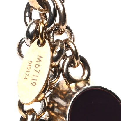 Louis Vuitton Fleur De Monogram Bag Charm Dore 3 of 4