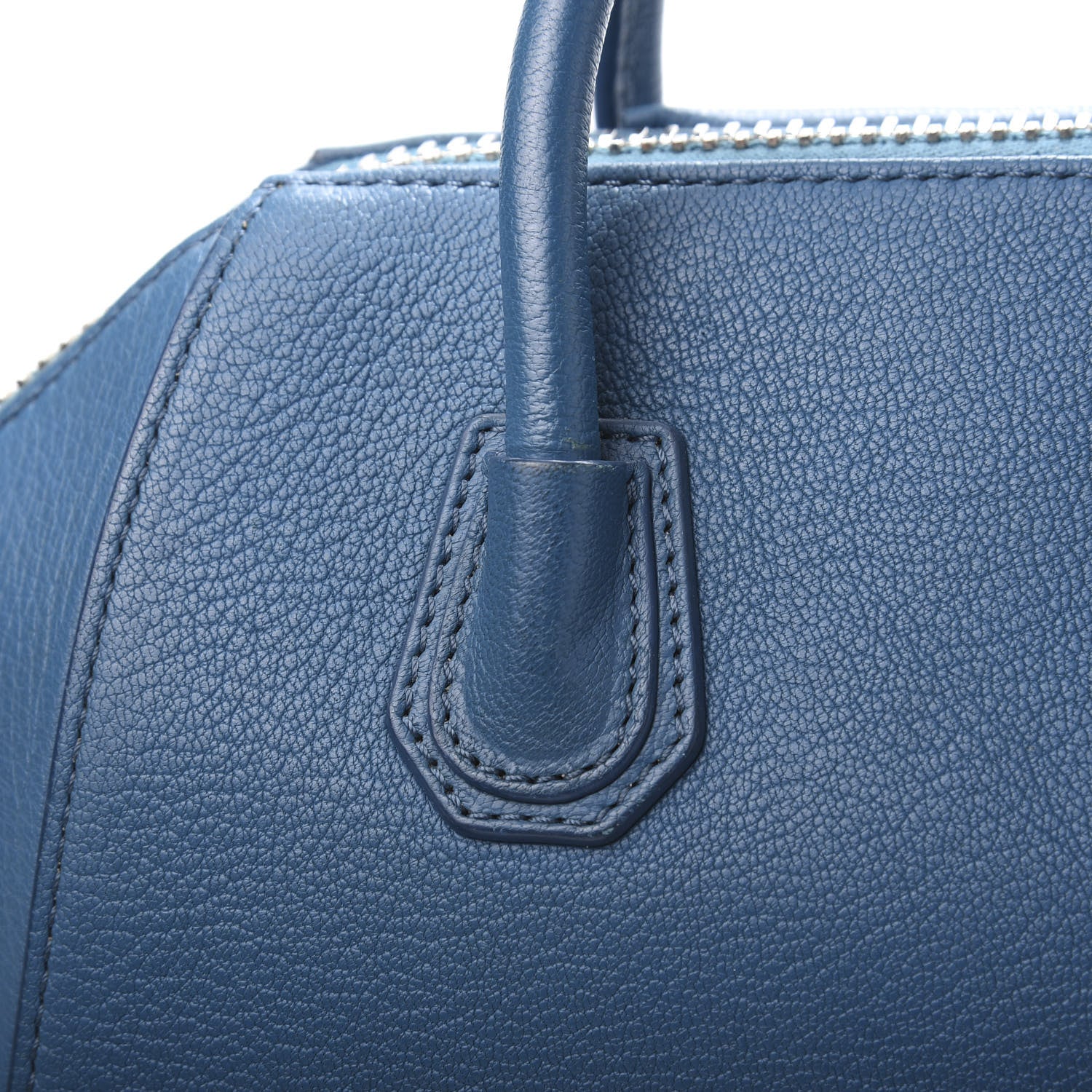 Givenchy Sugar Goatskin Mini Antigona Medium Blue 11 of 11