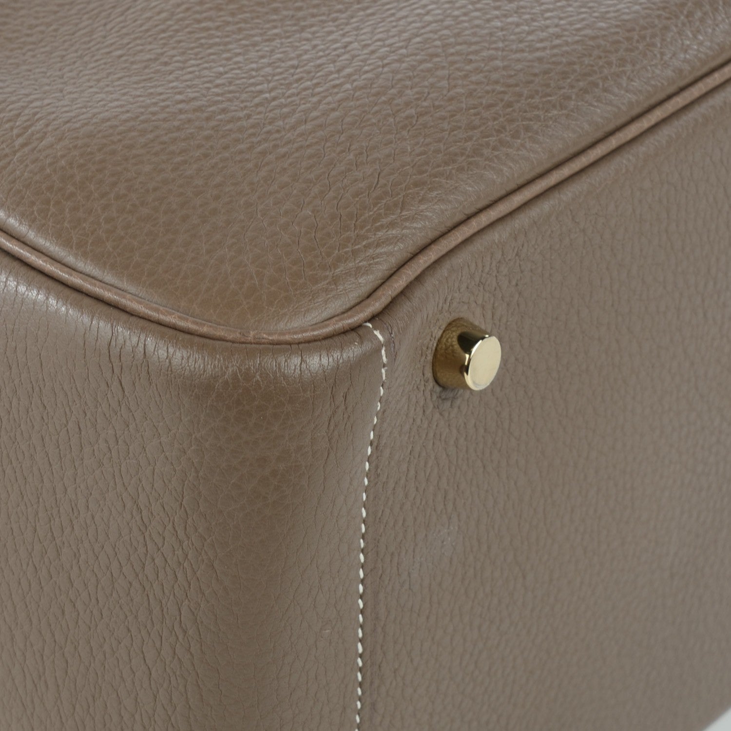 Hermes Taurillon Clemence Lindy 30 Etoupe 13 of 15