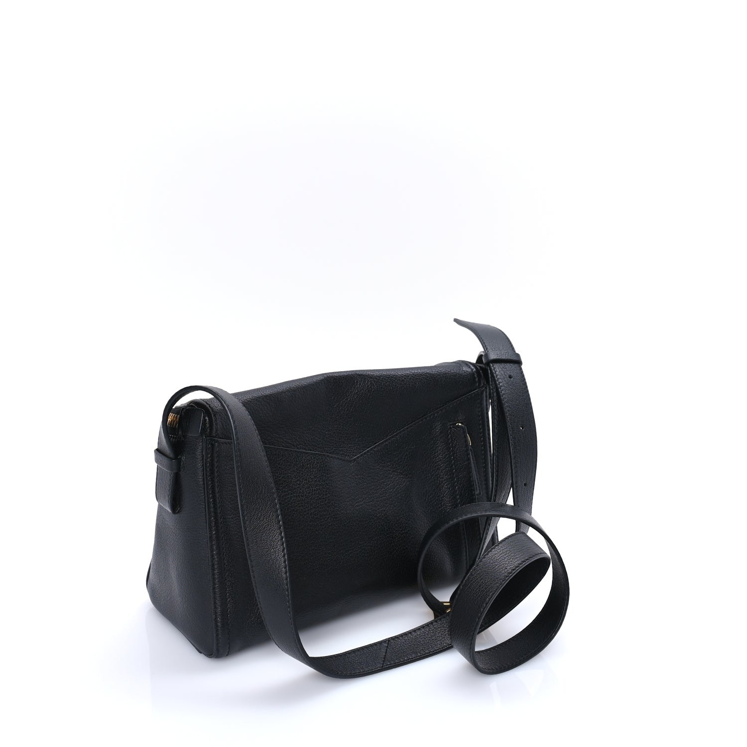 MCM Goatskin Diamant 3D Shoulder Bag  Black 2 of 7