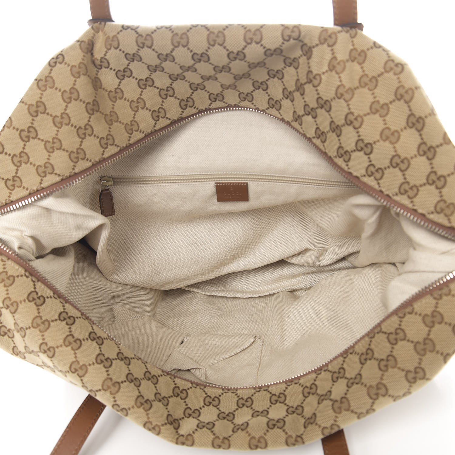 Gucci Monogram Carry-On Duffle Bag Brown 4 of 9