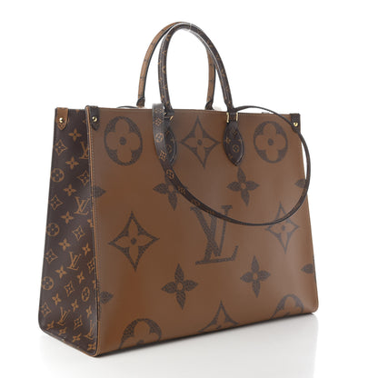 Louis Vuitton Reverse Monogram Giant Onthego GM 3 of 9