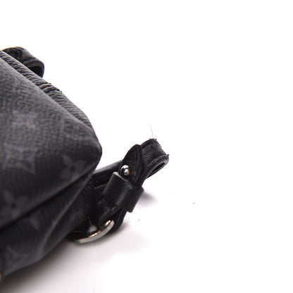 Louis Vuitton Monogram Eclipse Backpack Bag Charm 3 of 8