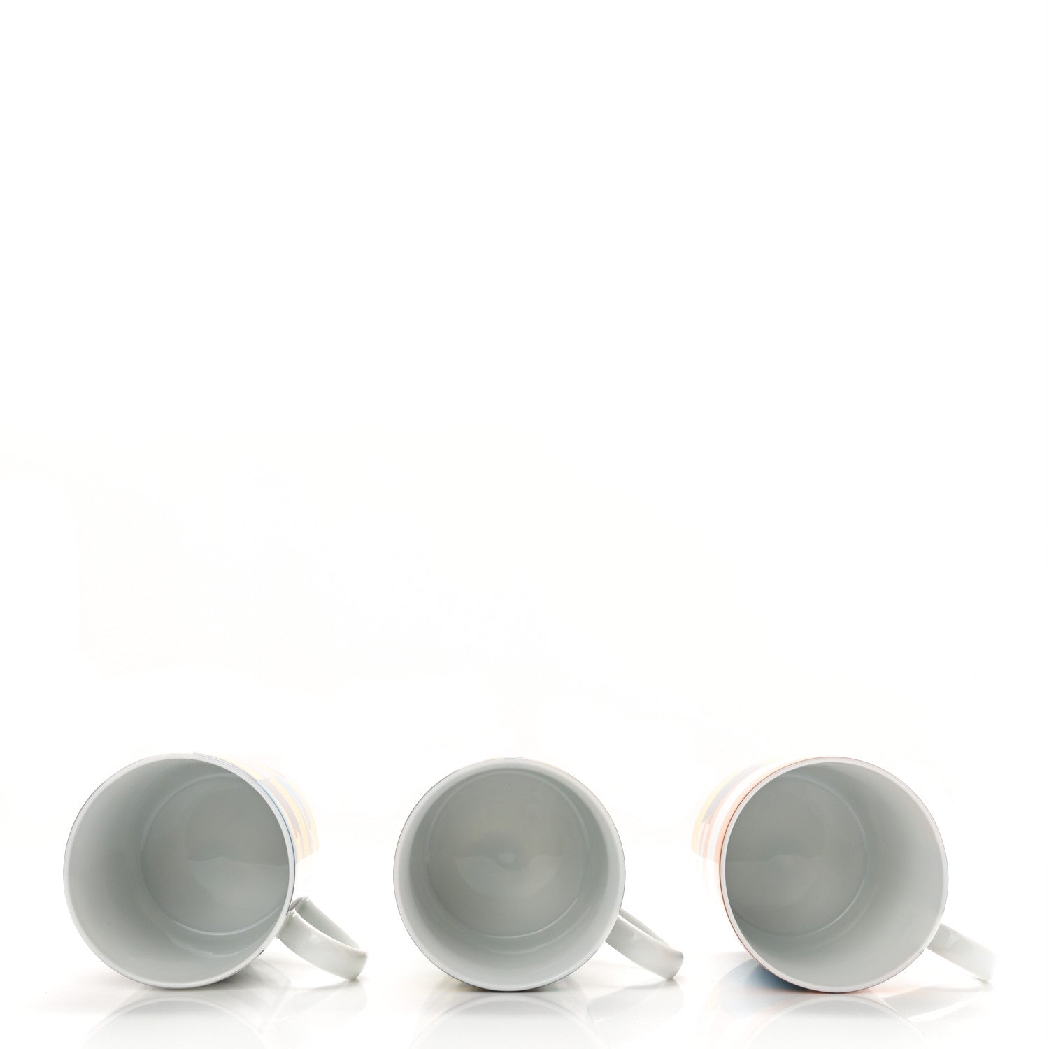 Hermes Porcelain Rocabar Mug Set of 3 6 of 10