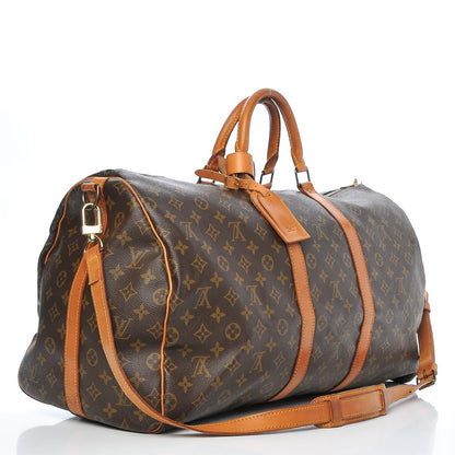 Louis Vuitton Monogram Keepall Bandouliere 55 4 of 12