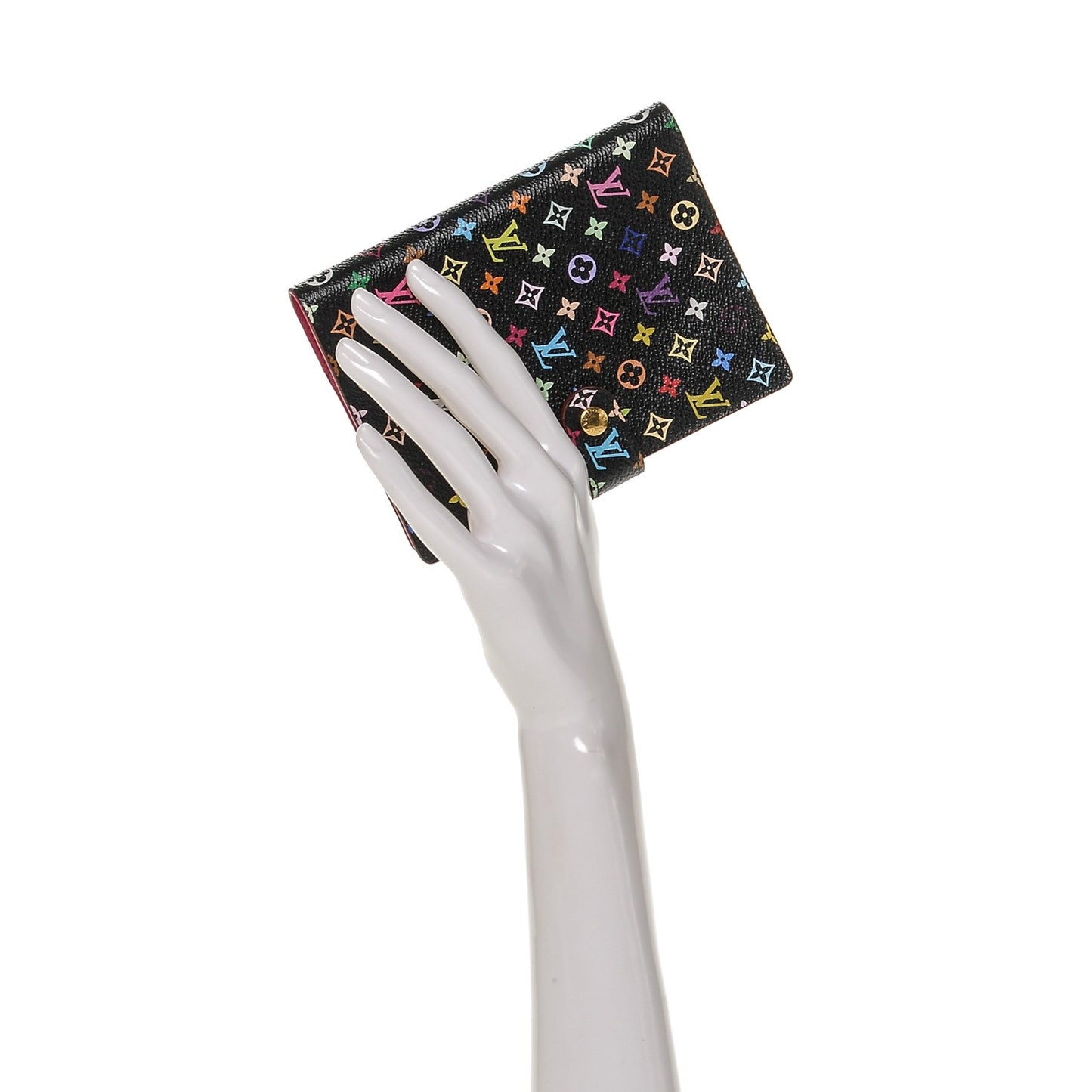 Monogram Multicolor Small Ring Agenda Cover Black Grenade