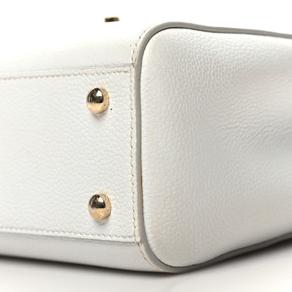 Chanel Grained Calfskin Mini Neo Executive Shopper Tote White 11 of 13