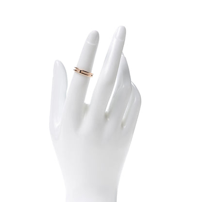 Hermes 18K Rose Gold Ariane Wedding Band Ring 49 4.75 2 of 5