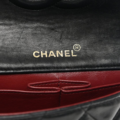 Chanel Lambskin Quilted Small Single Flap Black 6 of 12