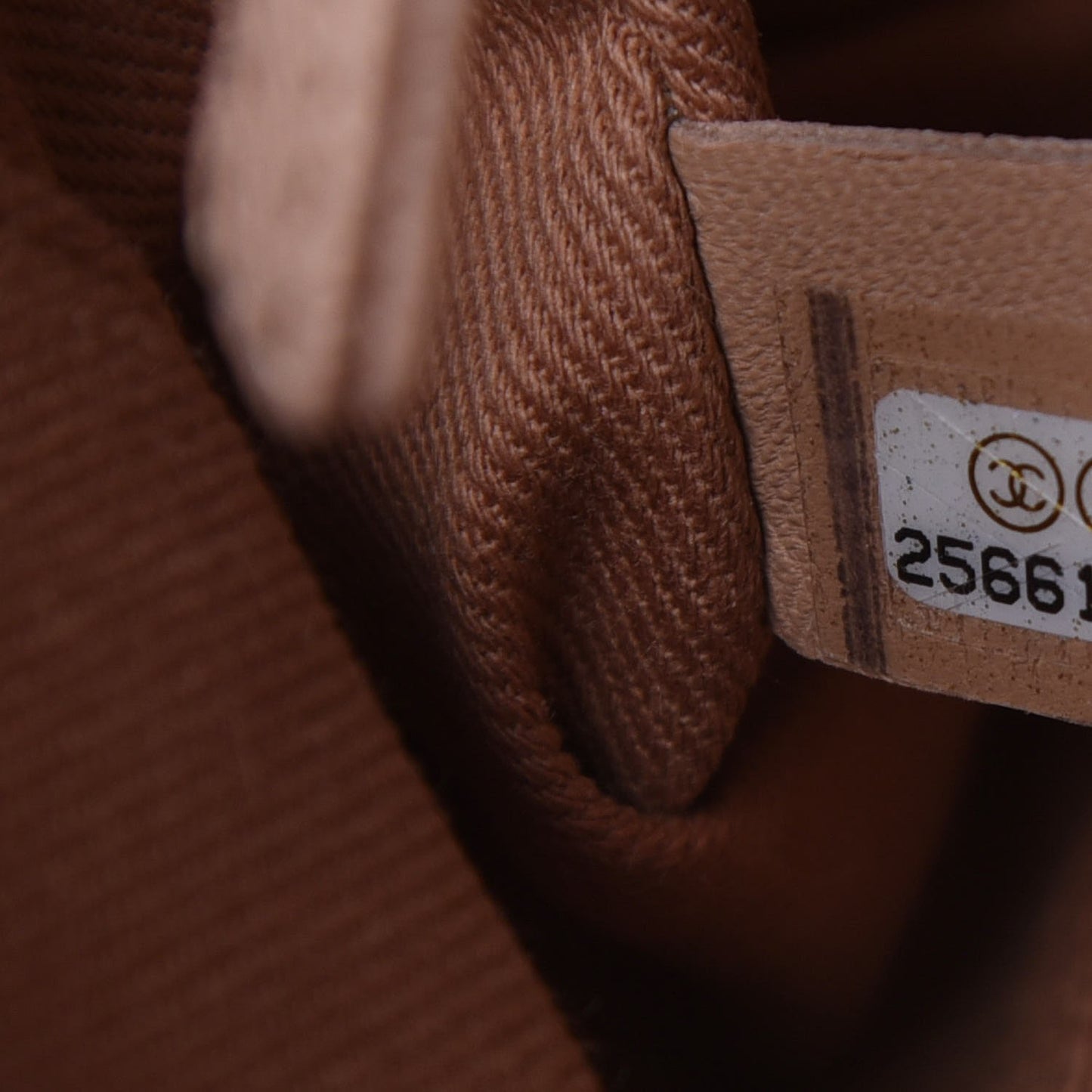 Caviar Quilted Small Coco Handle Flap Light Beige