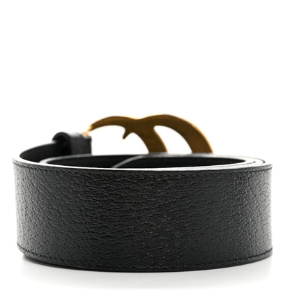 Gucci Calfskin Double G 30mm Belt 80 32 Black 2 of 6