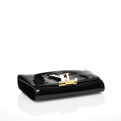 Louis Vuitton Patent Chain Louise MM Black 4 of 7