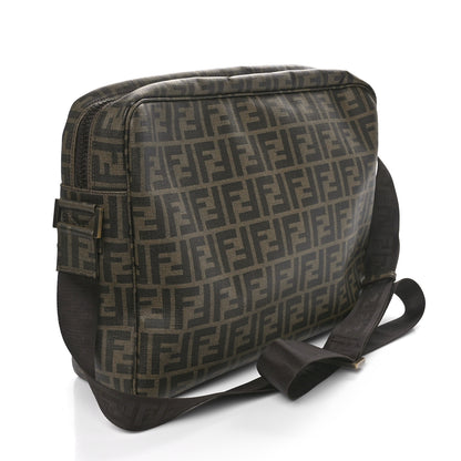 Fendi Zucca Spalmati Messenger Bag Tobacco 2 of 10