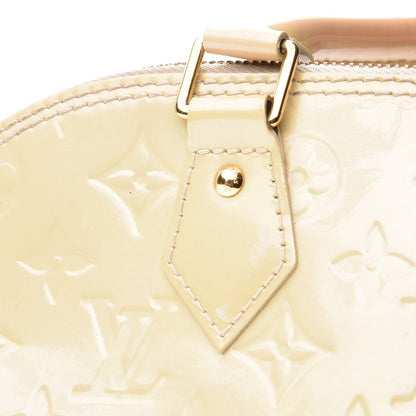 Louis Vuitton Vernis Alma PM Blanc Corail 10 of 12