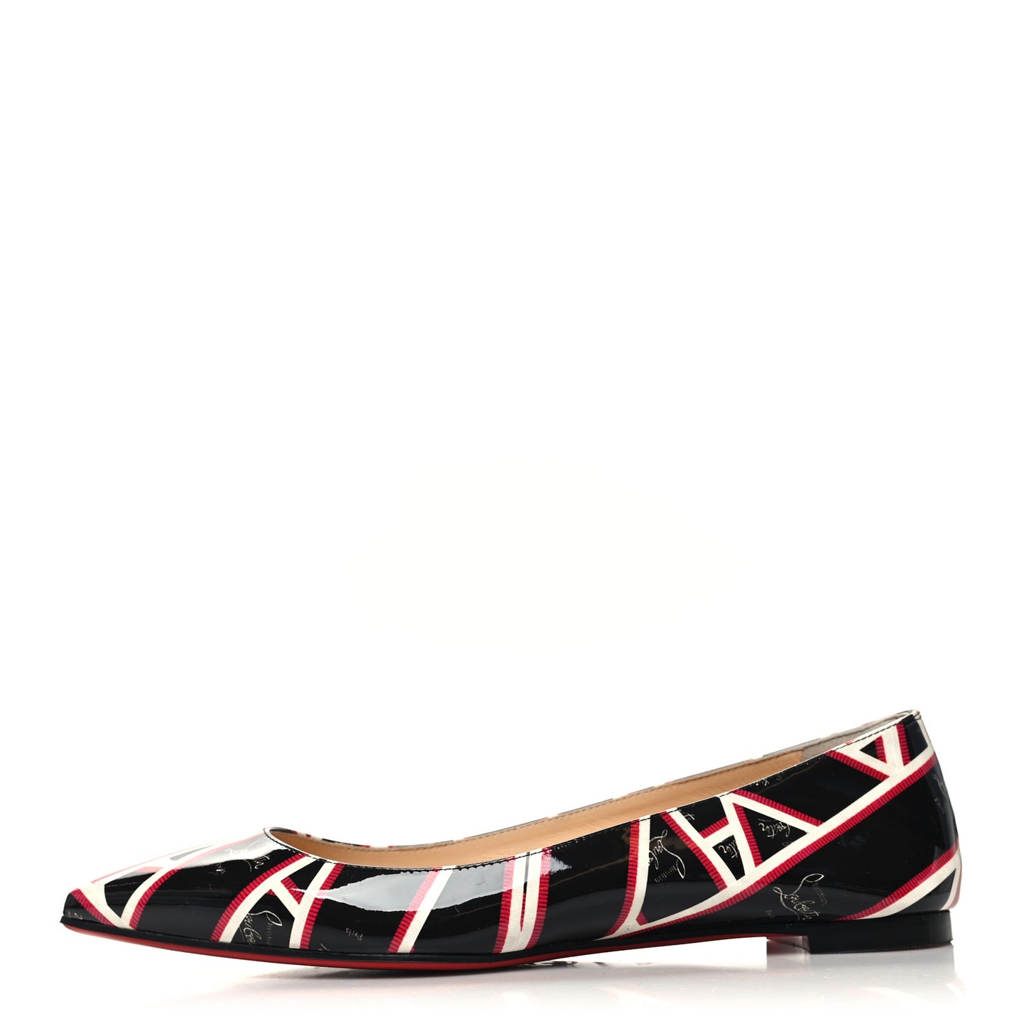 Patent Ribbon Ballalla Flats 37 Multicolor