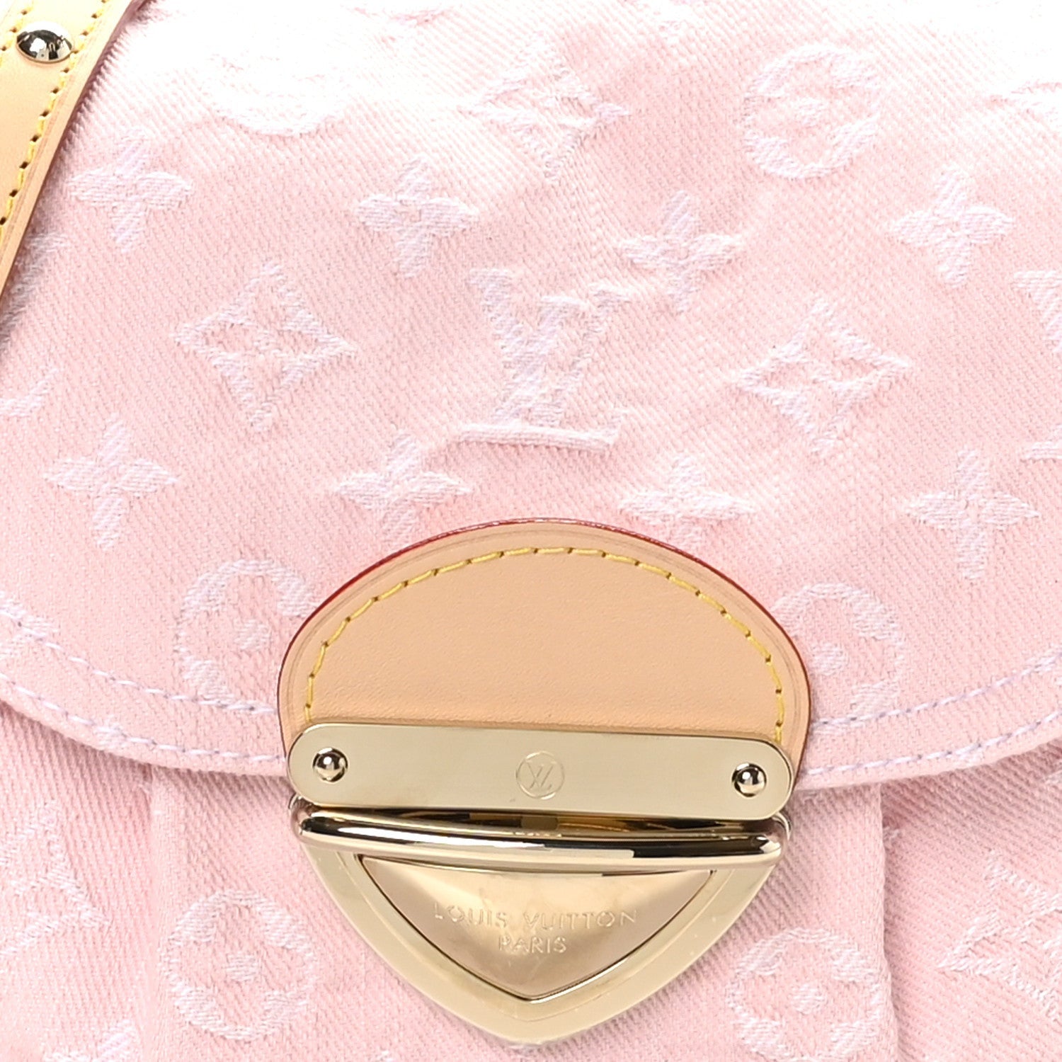 Louis Vuitton Monogram Denim Sunset Washed Pink 7 of 7