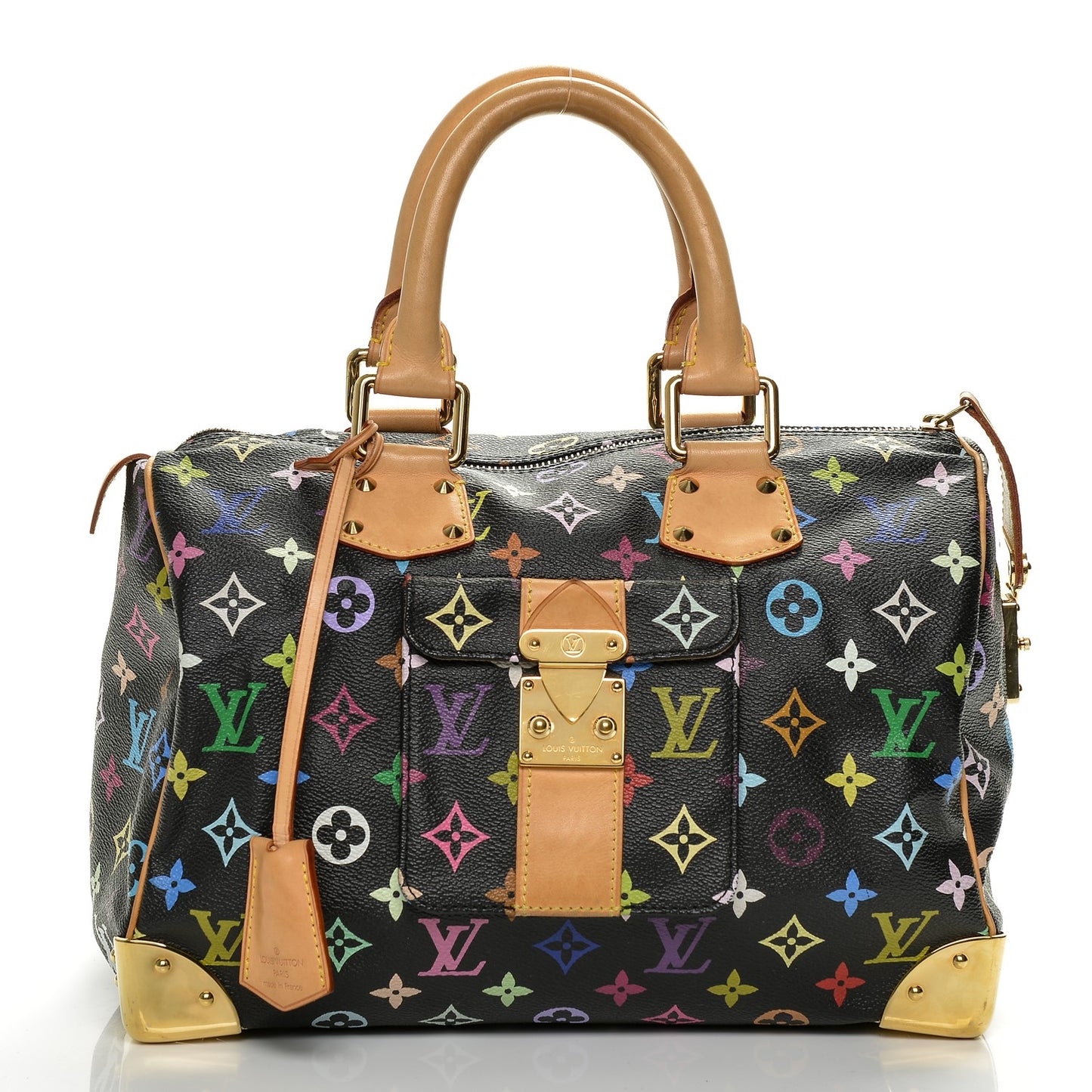 Monogram Multicolor Speedy 30 Black