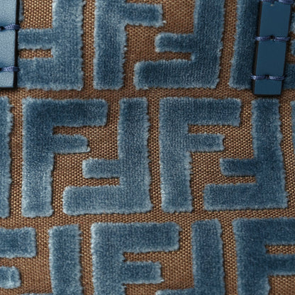 Fendi Velvet Jacquard FF Mini Roll Tote Anice 6 of 8