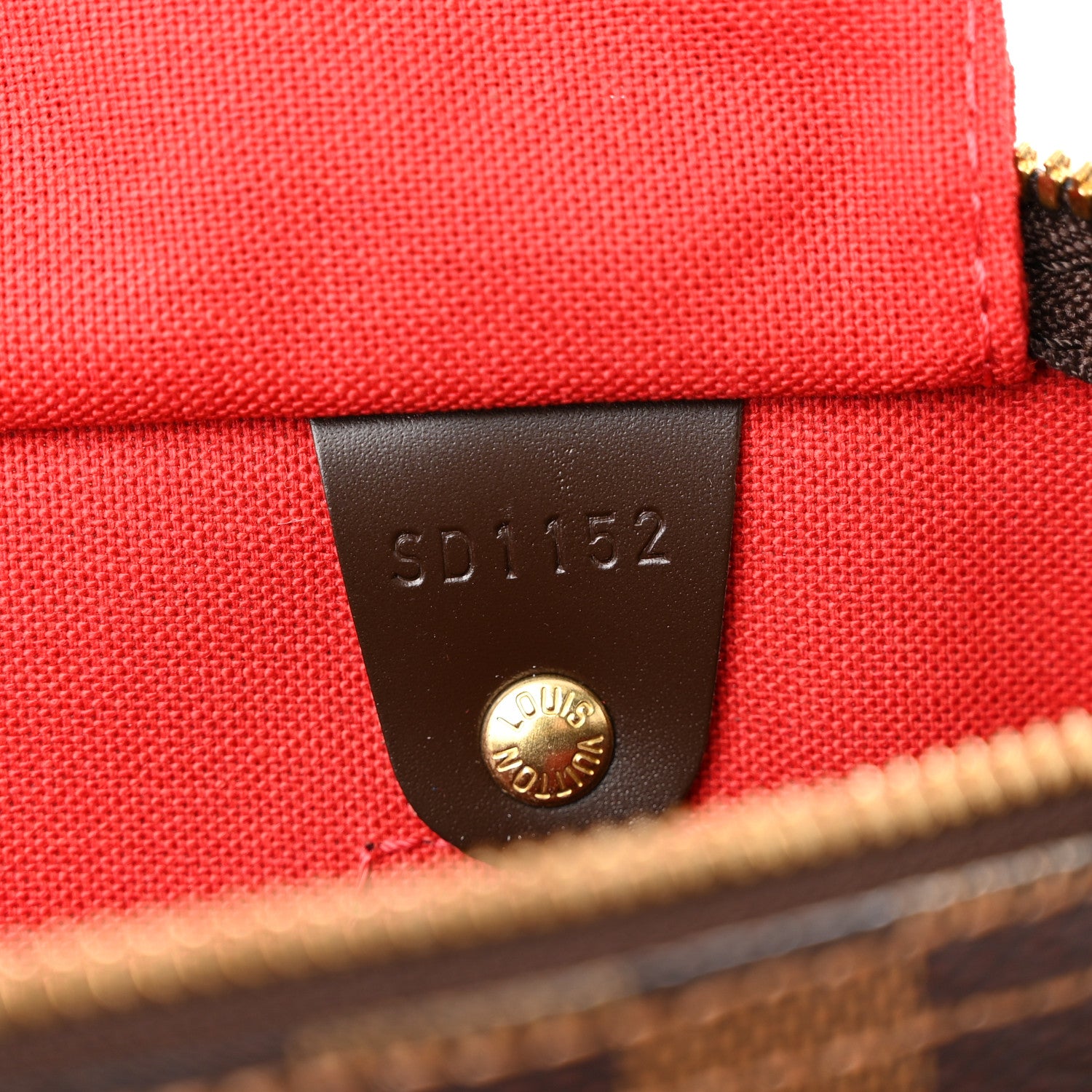 Louis Vuitton Damier Ebene Speedy Bandouliere 30 7 of 10