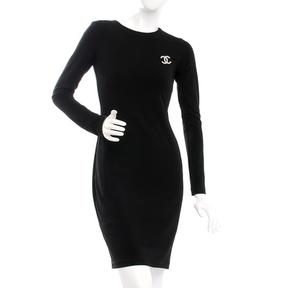 Chanel Crystal Large CC Brooch Gold 2 of 5