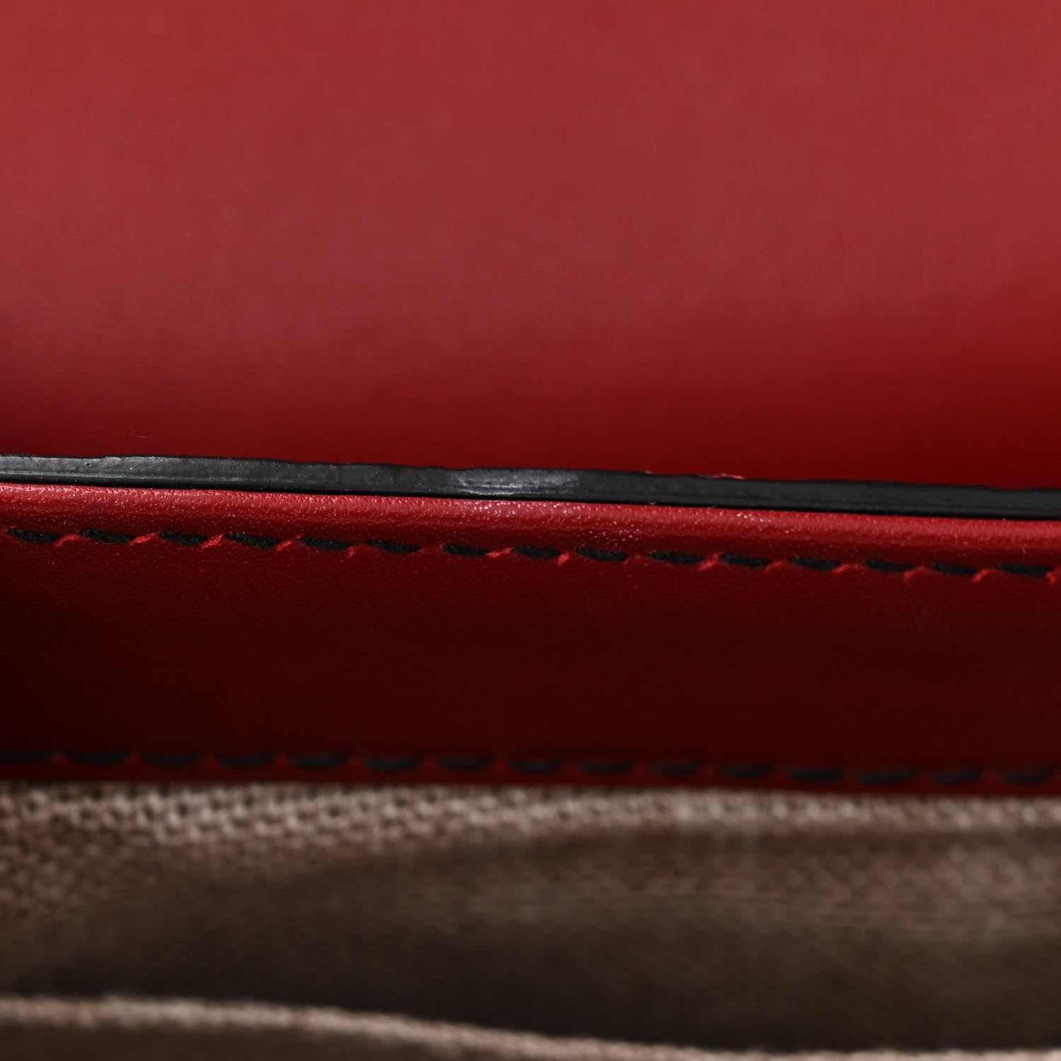 Gucci Microguccissima Medium Emily Chain Shoulder Bag Red 11 of 12