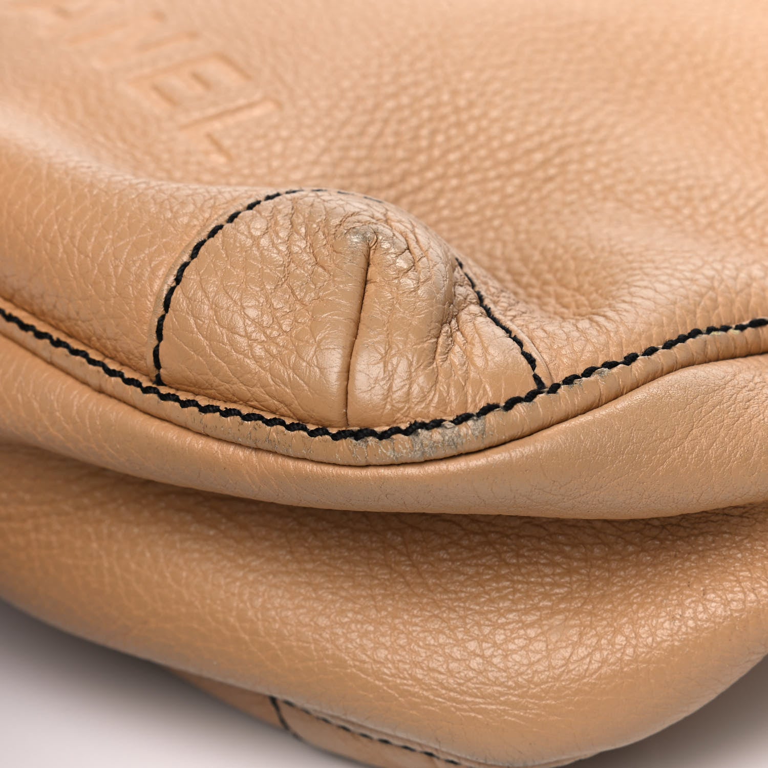 Chanel Grained Calfskin Tassel Hobo Beige 6 of 13