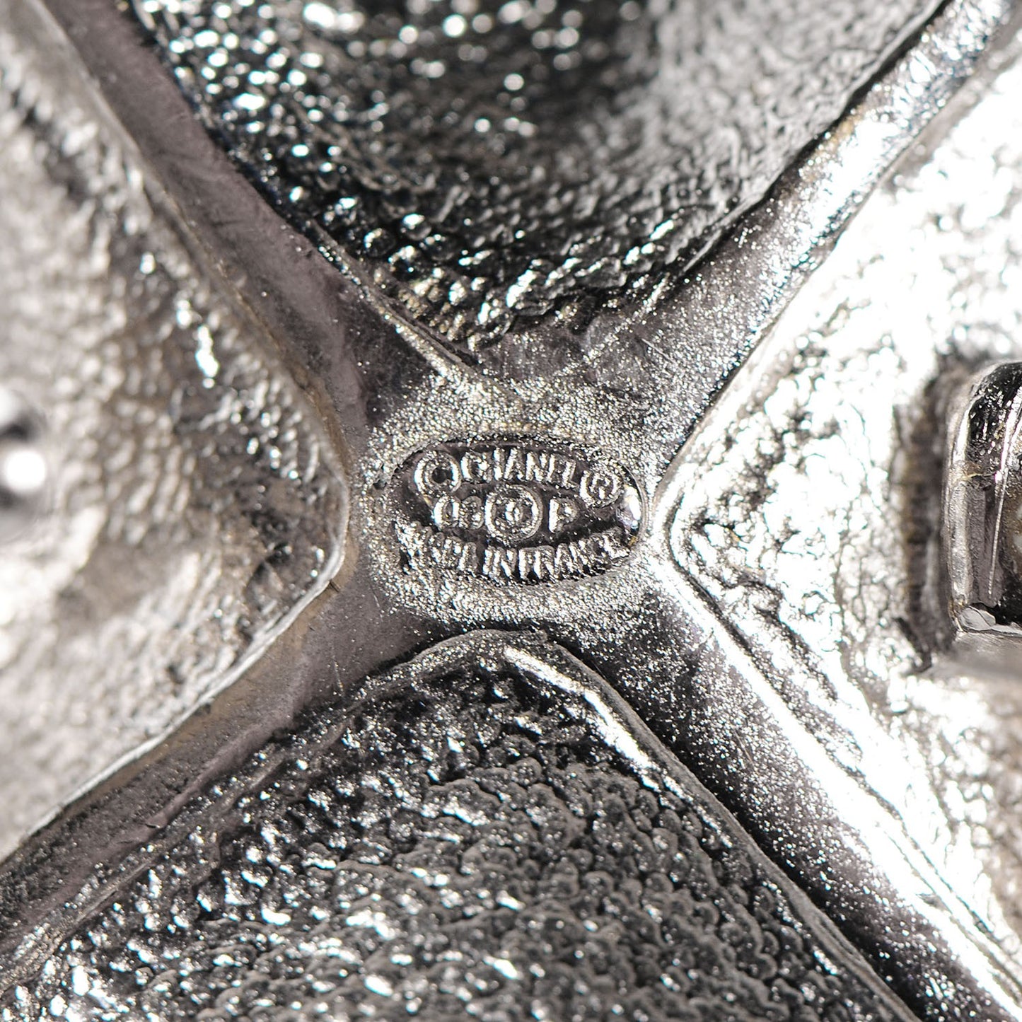 Grosgrain Camellia Chain Belt Black