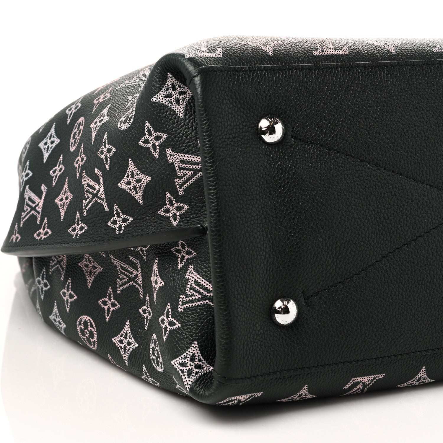 Louis Vuitton Mahina Carmel Hobo PM Black 7 of 8