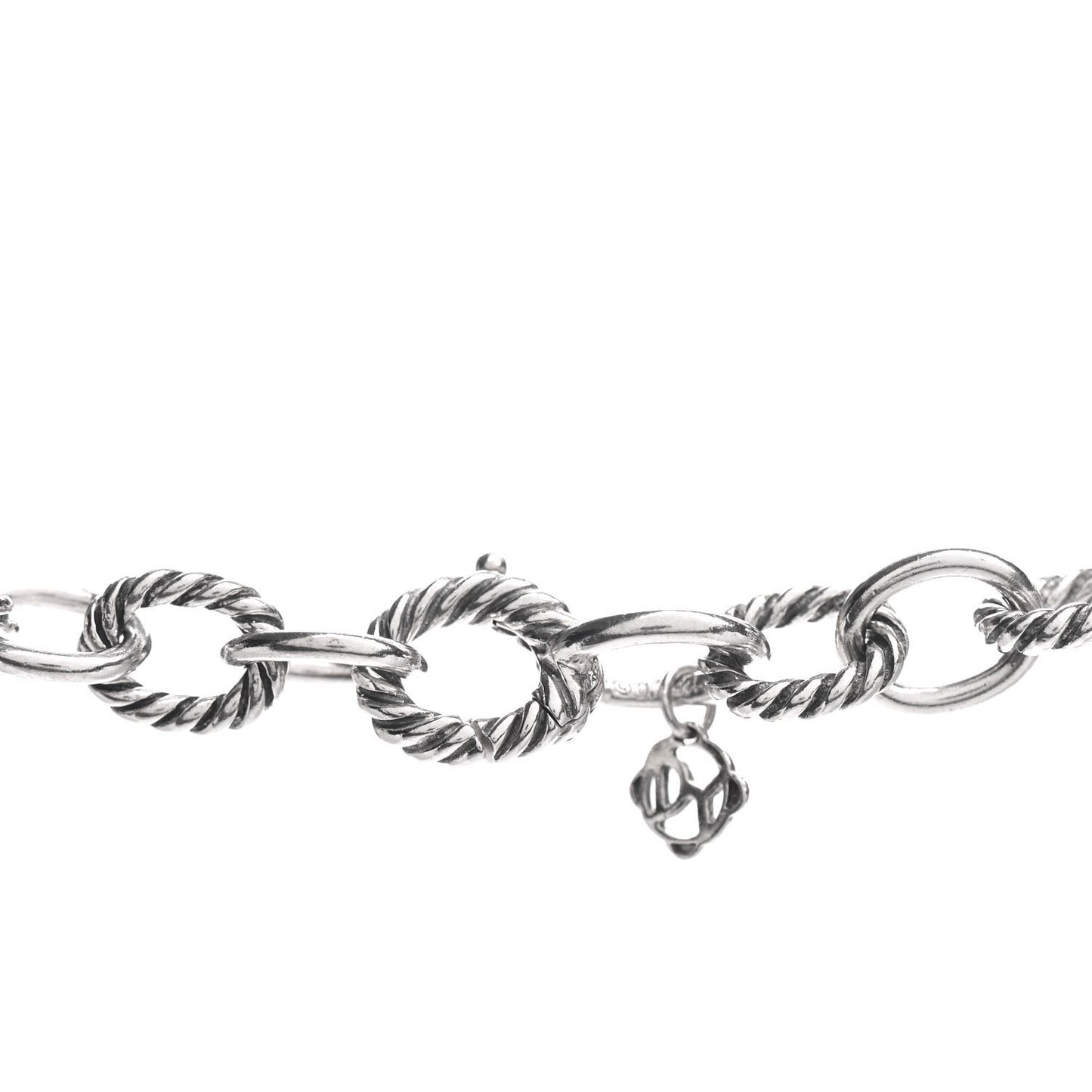 Sterling Silver 10mm Medium Oval Link Necklace