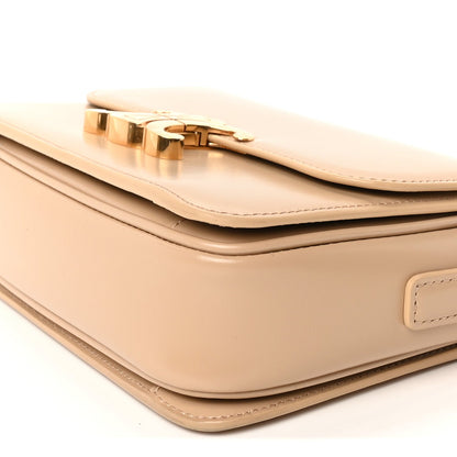 Celine Shiny Calfskin Teen Triomphe  Nude 8 of 9