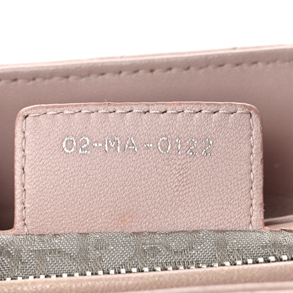Christian Dior Lambskin Cannage Medium Lady Dior Light Pink 7 of 11