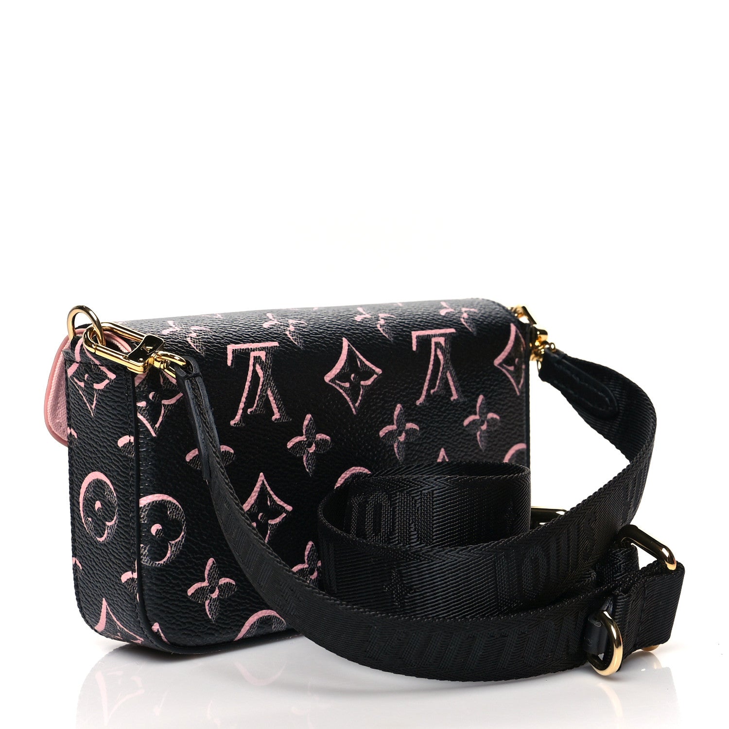 Louis Vuitton Monogram Fall For You Felicie Strap & Go Black 3 of 11