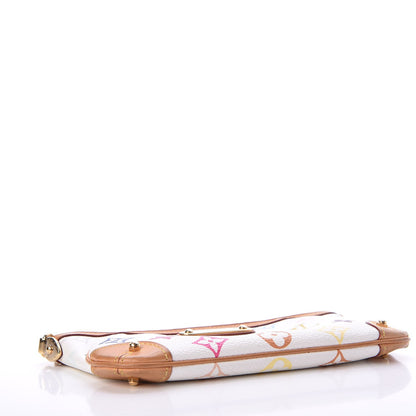 Louis Vuitton Monogram Multicolor Pochette Milla MM White 4 of 9