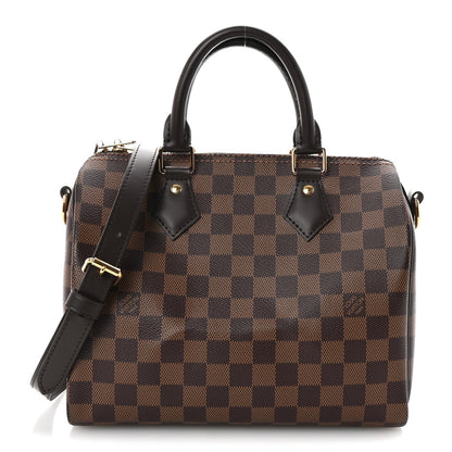 Louis Vuitton Damier Ebene Speedy Bandouliere 25 1 of 7