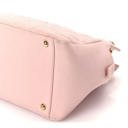 Chanel Caviar Quilted Petit Timeless Shopping Tote PTT  Pink 9 of 9