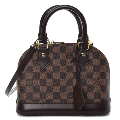 Louis Vuitton Damier Ebene Alma BB 1 of 8