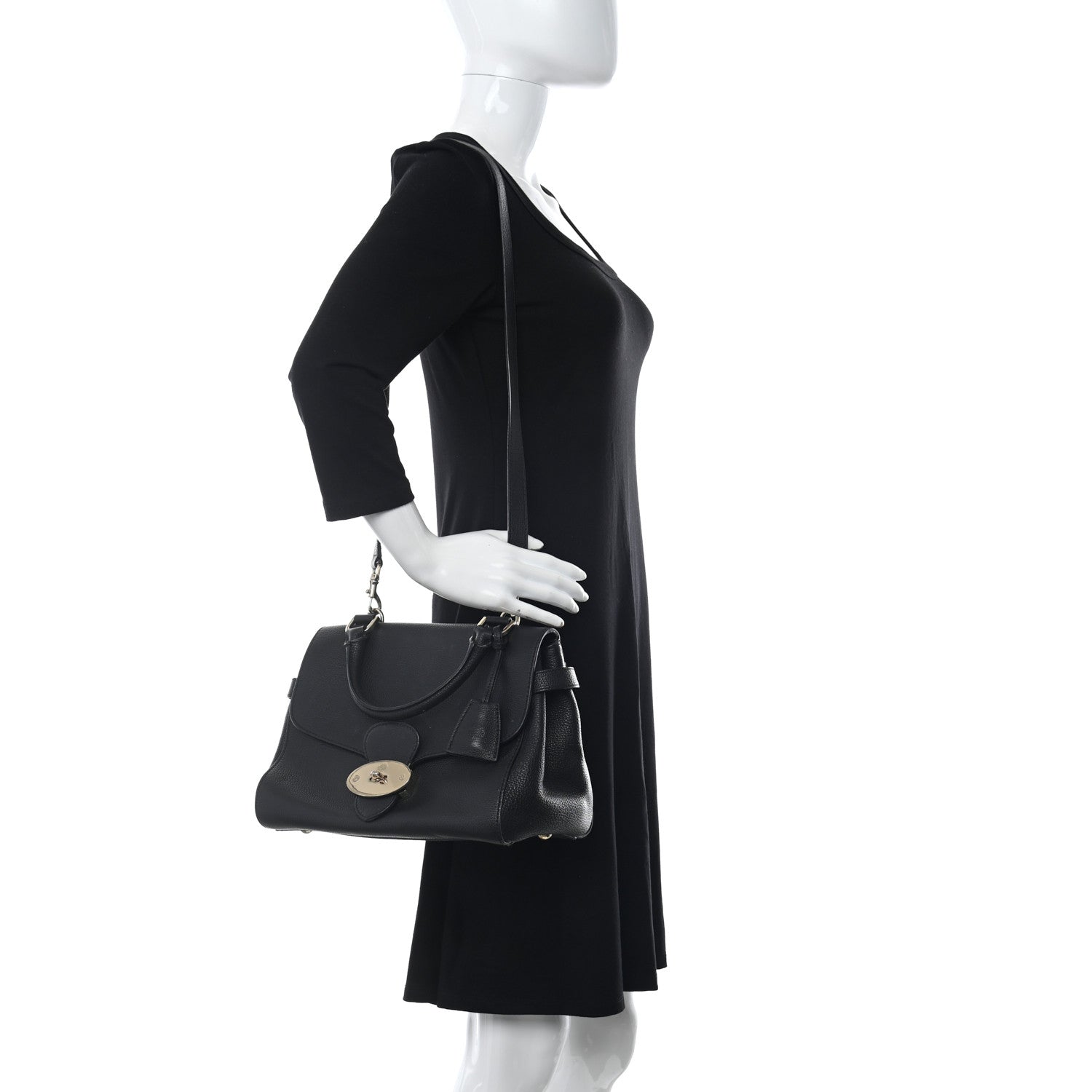 Mulberry Grainy Calfskin Primrose Black 2 of 11
