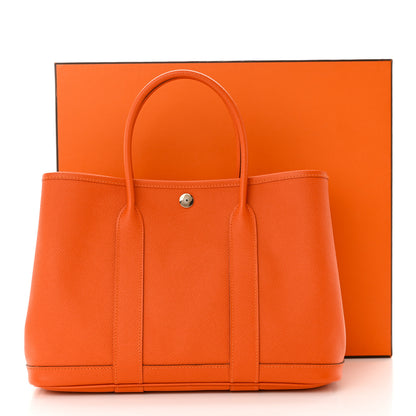 Hermes Epsom Garden Party 30 TPM Feu 10 of 10