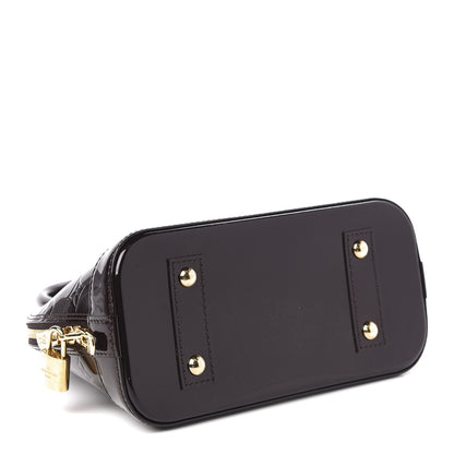 Louis Vuitton Vernis Alma BB Amarante 4 of 9